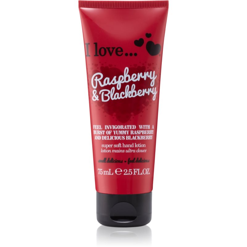 Фото - Крем і лосьйон Rak Ceramics I love... Raspberry & Blackberry krem do rąk 75 ml 