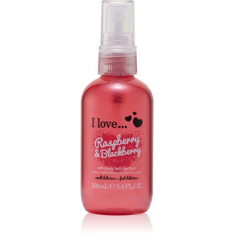 

I love... Raspberry & Blackberry освіжаючий спрей для тіла
