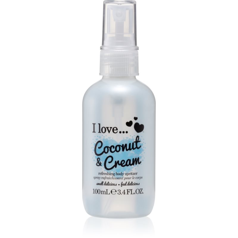 

I love... Coconut & Cream освіжаючий спрей для тіла