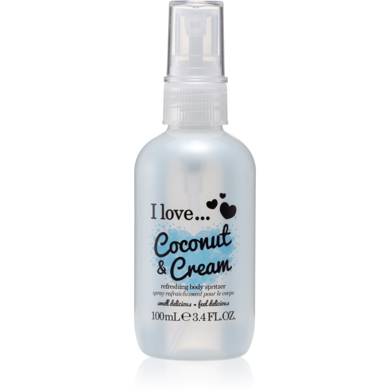 I love... Coconut & Cream gaivinamasis kūno purškiklis 100 ml