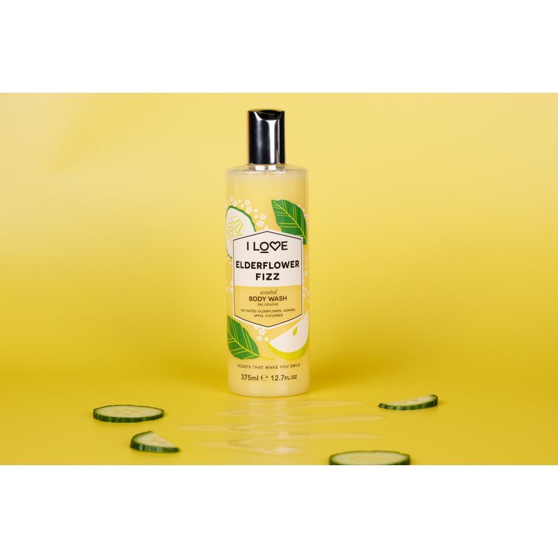 I Love Elderflower Fizz Duschgel 350 ml