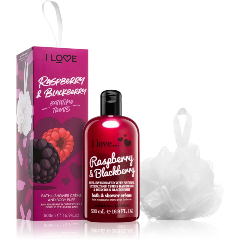

I love... Raspberry & Blackberry подарунковий набір (для душу)