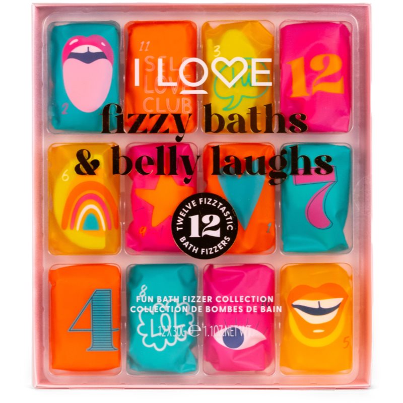 I Love... Fizzy Baths & Belly Laughs Gift Set (for The Bath)