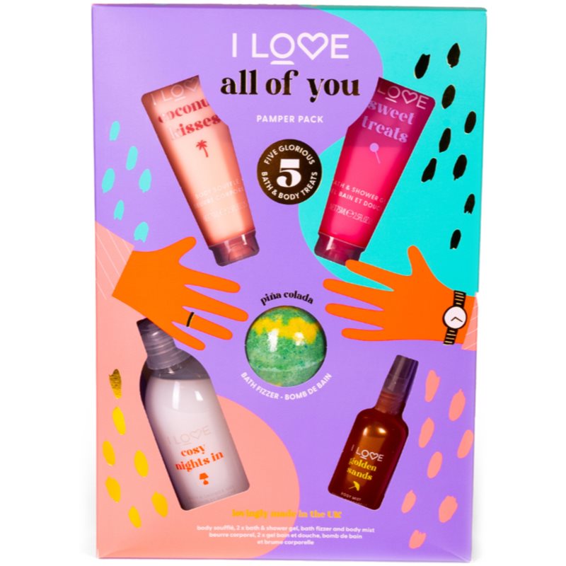 I love... All of You gift set (for the body)

