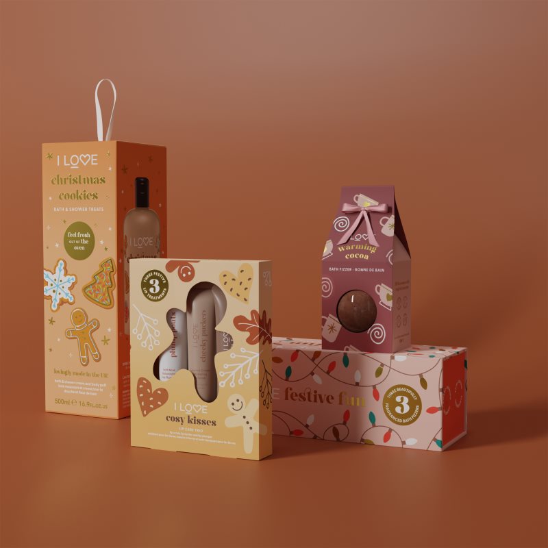 I Love Special Moments Warming Cocoa bomba de baño con aroma a chocolate 140 g