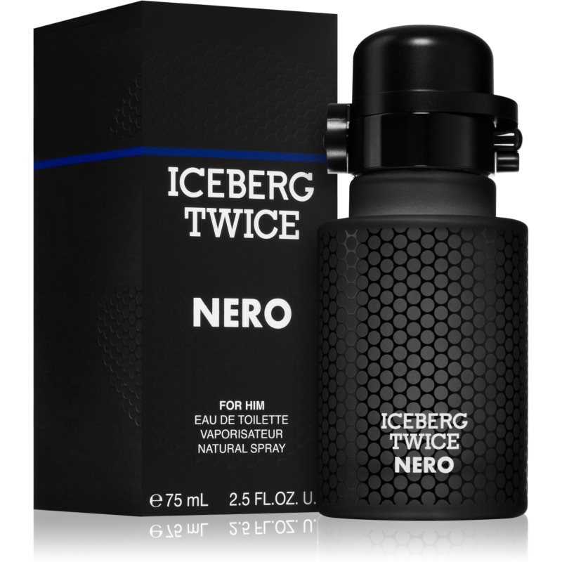 Iceberg Twice Nero Eau De Toilette For Men 75 Ml