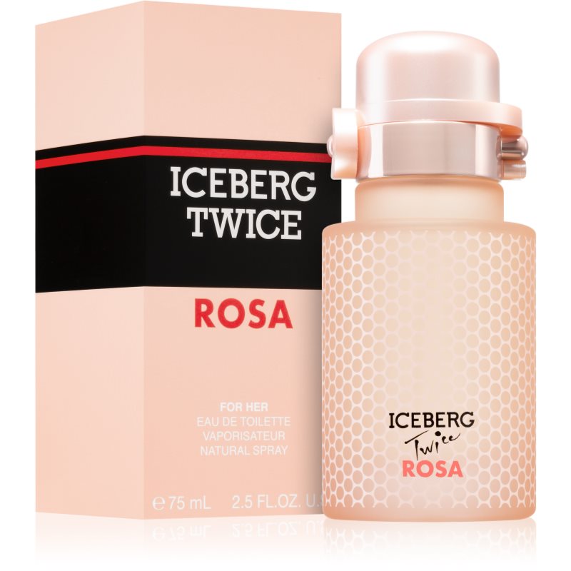 Iceberg Twice Rosa Eau De Toilette For Women 75 Ml