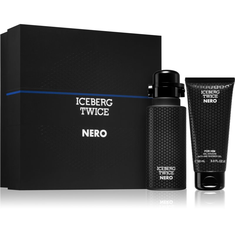 Iceberg Twice Nero set (for the body) for men
