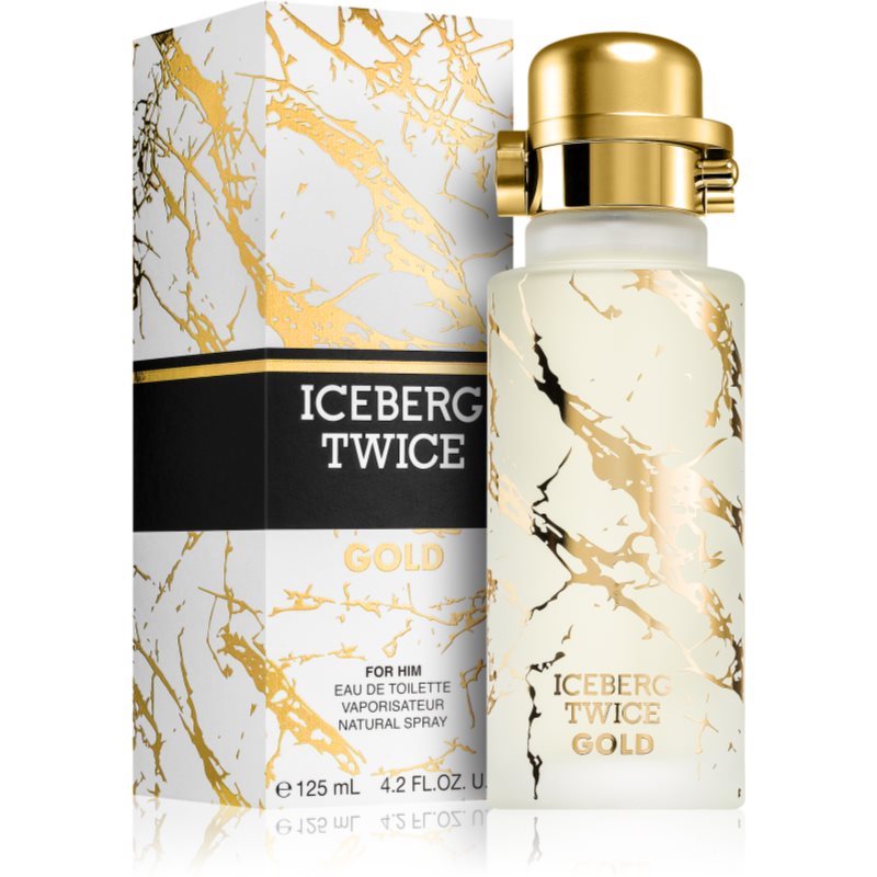 Iceberg Twice Gold Eau De Toilette Pour Homme 125 Ml