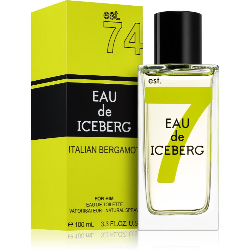 Iceberg Eau De Iceberg Italian Bergamot Eau De Toilette Pour Homme 100 Ml