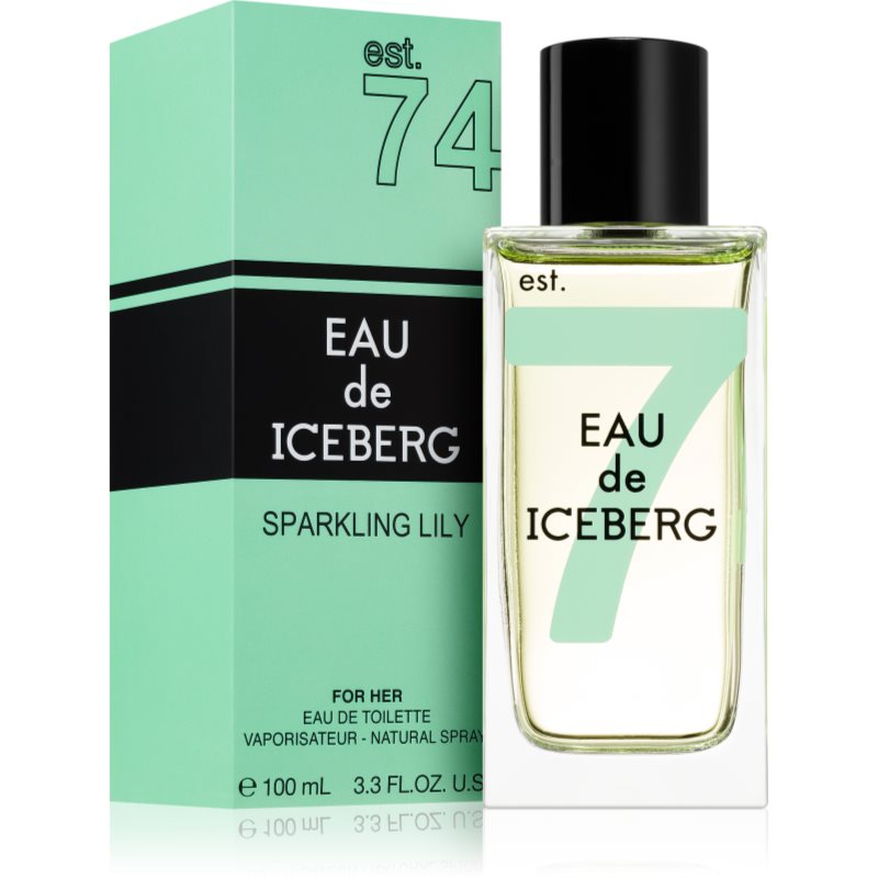 Iceberg Eau De Iceberg Sparkling Lily Eau De Toilette Pour Femme 100 Ml