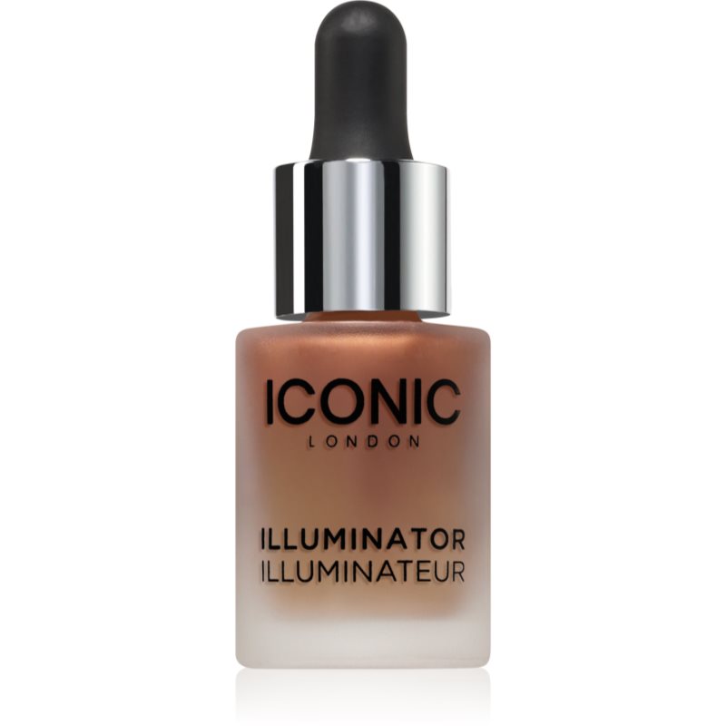 ICONIC London Illuminator Liquid Highlighter With Pipette Stopper Shade Glow 13.5 Ml