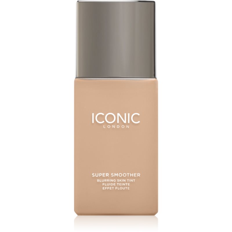 ICONIC London Super Smoother dlhotrvajúci zmatňujúci make-up odtieň Golden Tan 30 ml