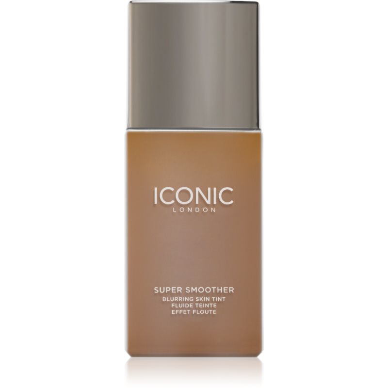 ICONIC London Super Smoother Blurring Skin Tint lehký hydratační make-up odstín Warm Deep 30 ml