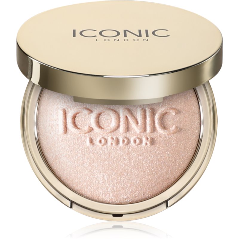 ICONIC London Lit & Luminous kompaktní pudrový rozjasňovač odstín Universal 16 g
