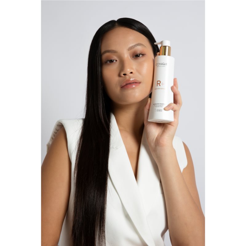 ICONIQUE Professional R+ Keratin Repair Nourishing Shampoo відновлюючий шампунь з кератином для сухого або пошкодженого волосся 250 мл
