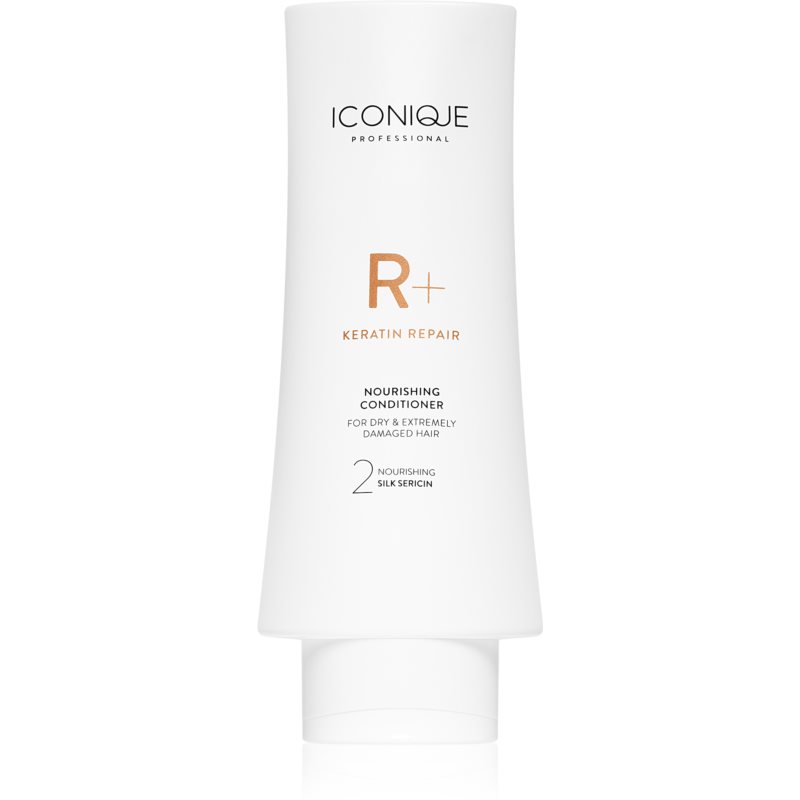 ICONIQUE Professional R+ Keratin Repair Nourishing Conditioner Кератиновий відновлюючий кондиціонер для сухого або пошкодженого волосся 200 мл