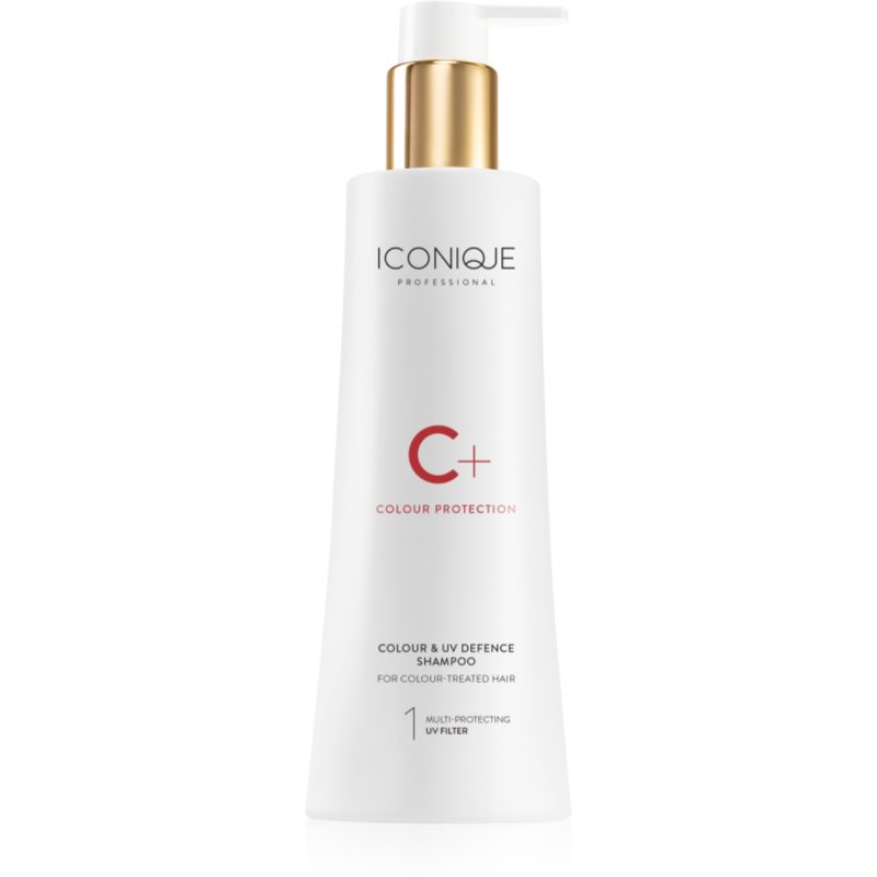 ICONIQUE Professional C+ Colour Protection Colour & UV Defence Shampoo Shampoo For Colour Protection 250 Ml