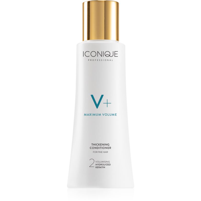 ICONIQUE Professional V+ Maximum Volume Thickening Conditioner Volume Conditioner For Fine Hair 100 Ml