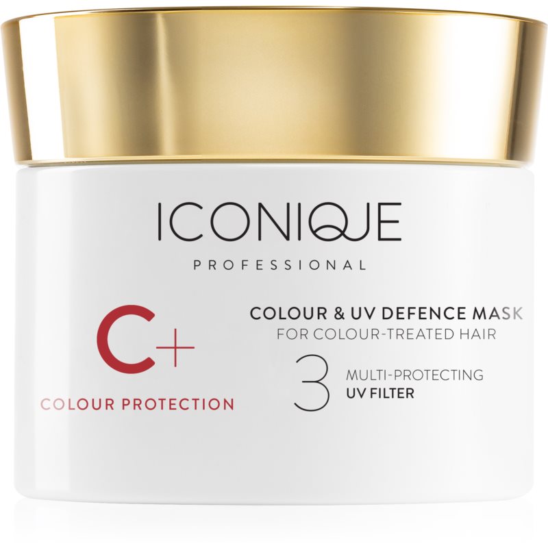 ICONIQUE Professional C+ Colour Protection Colour & UV defence mask mască hidratantă pentru păr pentru protecția culorii 100 ml