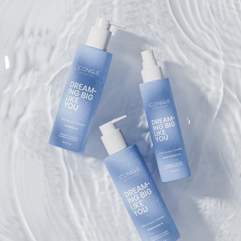 ICONIQUE Professional DREAMING BIG LIKE YOU Volume & Thickness conditioner for maximum volume for fine hair 250 ml