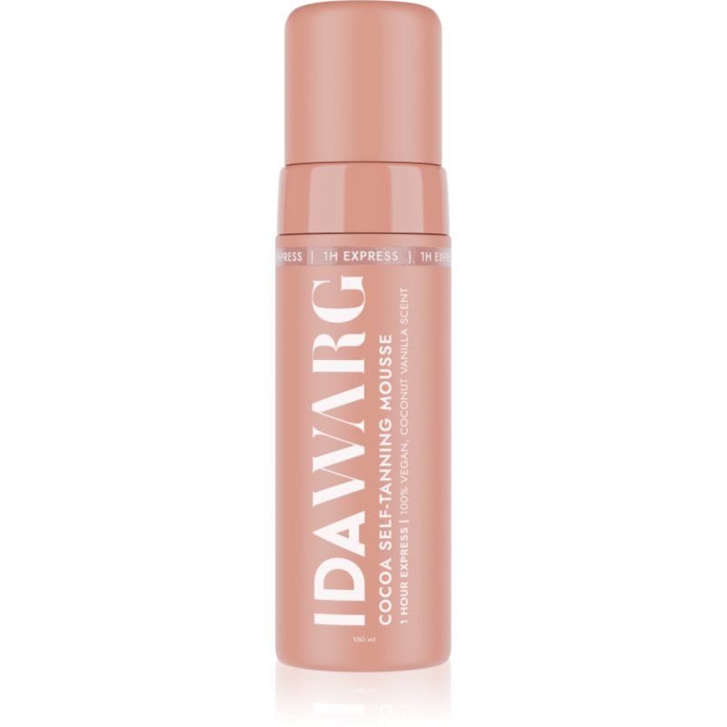 IDA WARG Beauty Self-Tanning Cocoa Mousse 1h Express itseruskettava vaahto nopeaan rusketukseen 150 ml