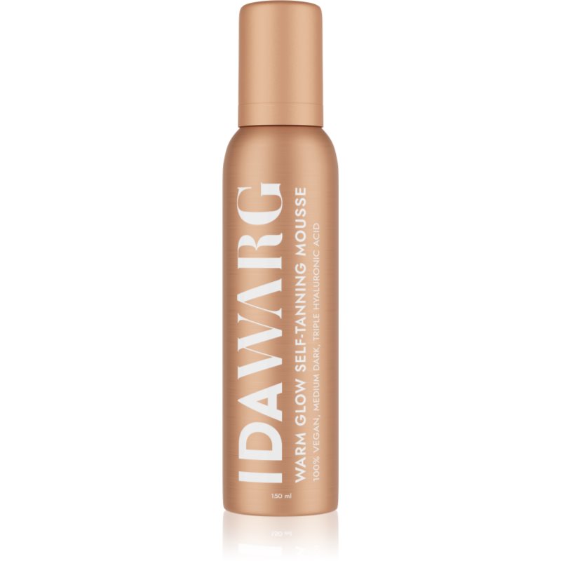 IDA WARG Beauty Self-Tanning Mousse Warm Glow itseruskettava vaahto 150 ml