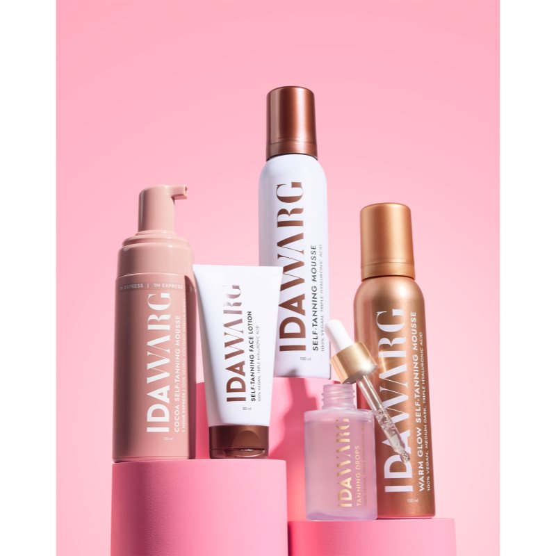 IDA WARG Beauty Self-Tanning Face Lotion Selbstbräuner-Milch für das Gesicht ohne Parfümierung 50 ml (Bild 5)
