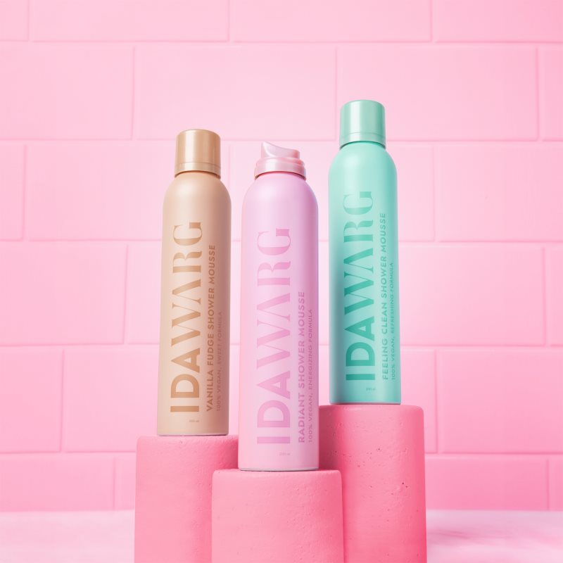 IDA WARG Beauty Moisture Vanilla Fudge Duschschaum mit feuchtigkeitsspendender Wirkung 200 ml (Bild 3)