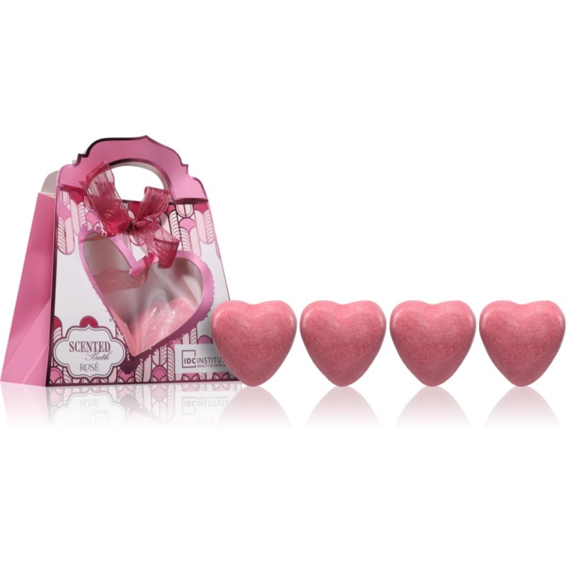 IDC INSTITUTE IDC Institute Rosé Bath bombă de baie 4x35 g