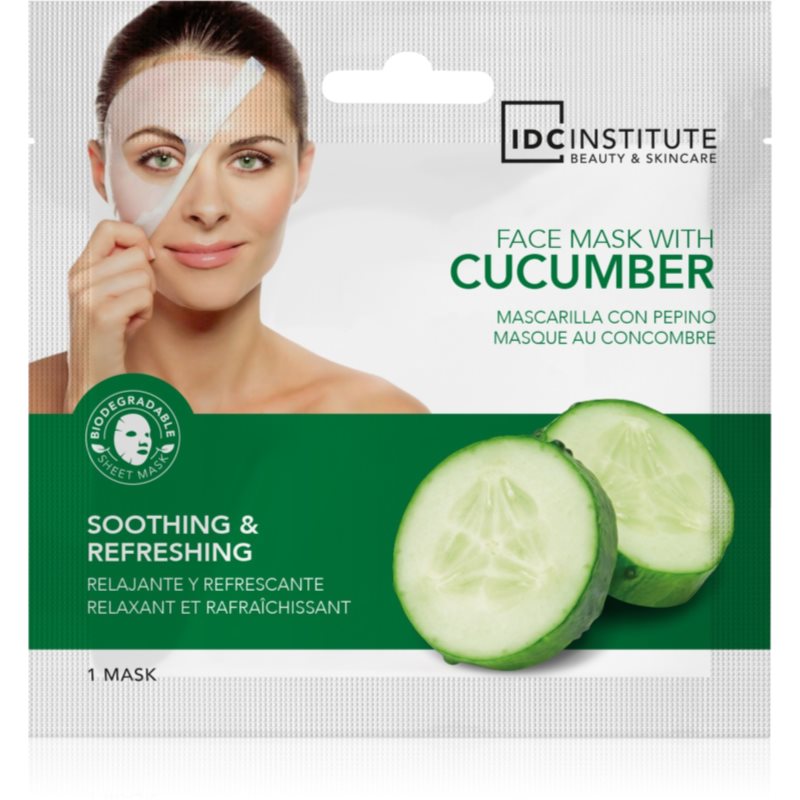 IDC INSTITUTE Institute Cucumber Mask för ansikte 22 g female