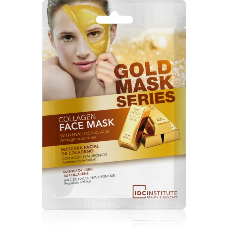 IDC Institute Gold Mask Series maschera idratante viso con oro 60 g
