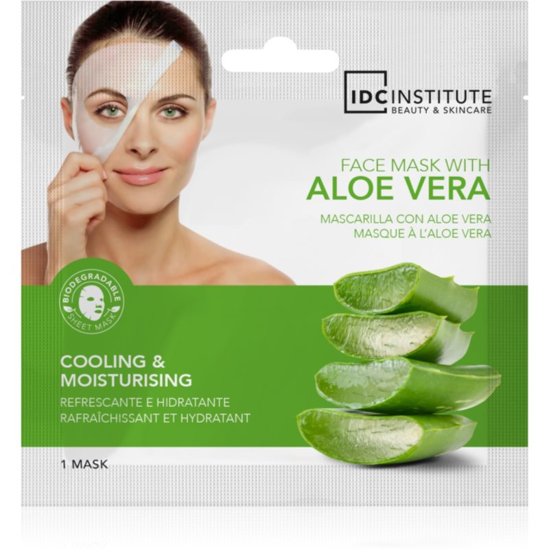 E-shop IDC Institute Aloe Vera osvěžující maska na obličej 22 g