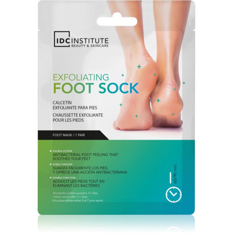 IDC INSTITUTE Institute Exfoliating Foot Sock Exfolierande mask för ben 1 st. female