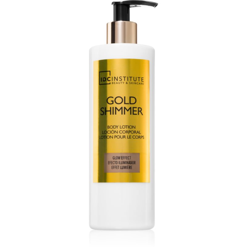 IDC Institute Gold Shimmer feuchtigkeitsspendende Bodylotion 400 ml