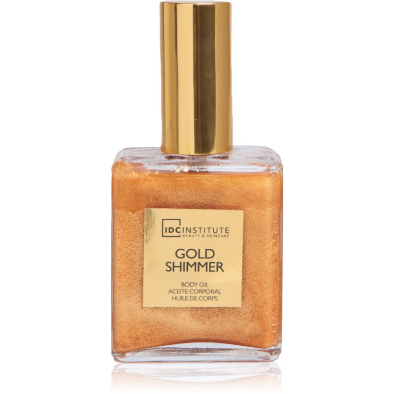 IDC Institute Gold Shimmer dry bronzing body oil 50 ml
