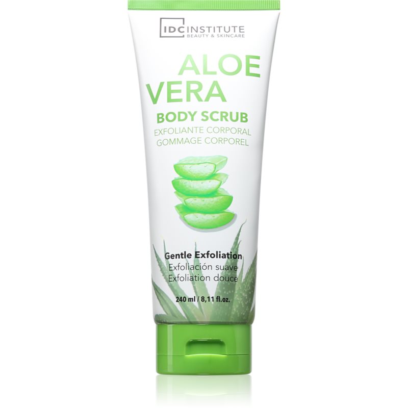 IDC Institute Aloe Vera tělový peeling 240 ml