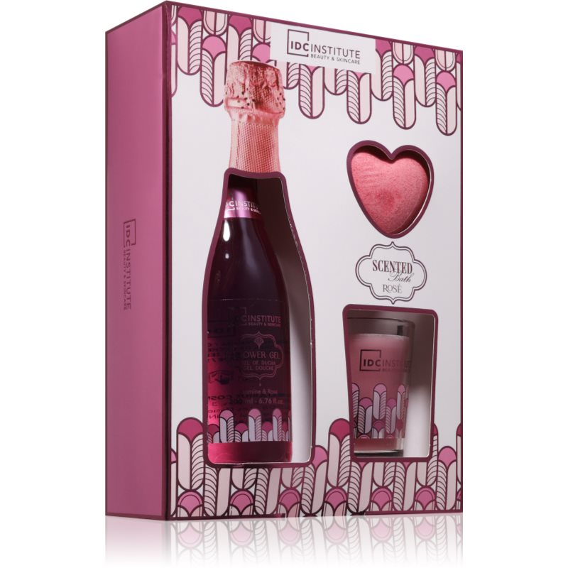 IDC Institute Scented Bath Rose gift set for women