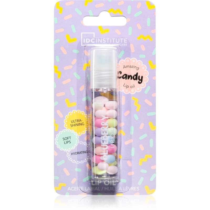 IDC Institute Candy olej na rty odstín Blueberry 3 ml
