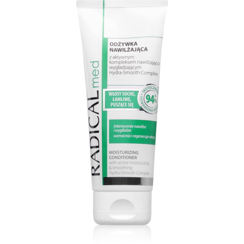 Ideepharm Radical Med Moisturizing conditioner Balsam til tørt og skørt hår 200 ml