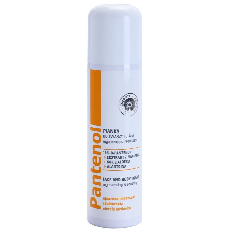 

Ideepharm Panthenol заспокійлива піна для обличчя та тіла