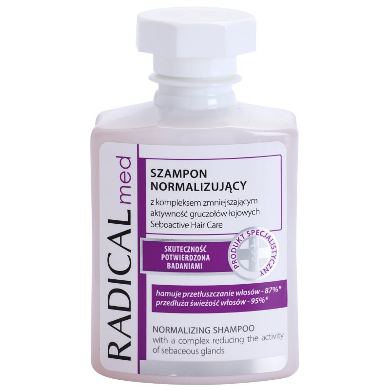 

Ideepharm Radical Med Normalize шампунь для жирного волосся та шкіри голови