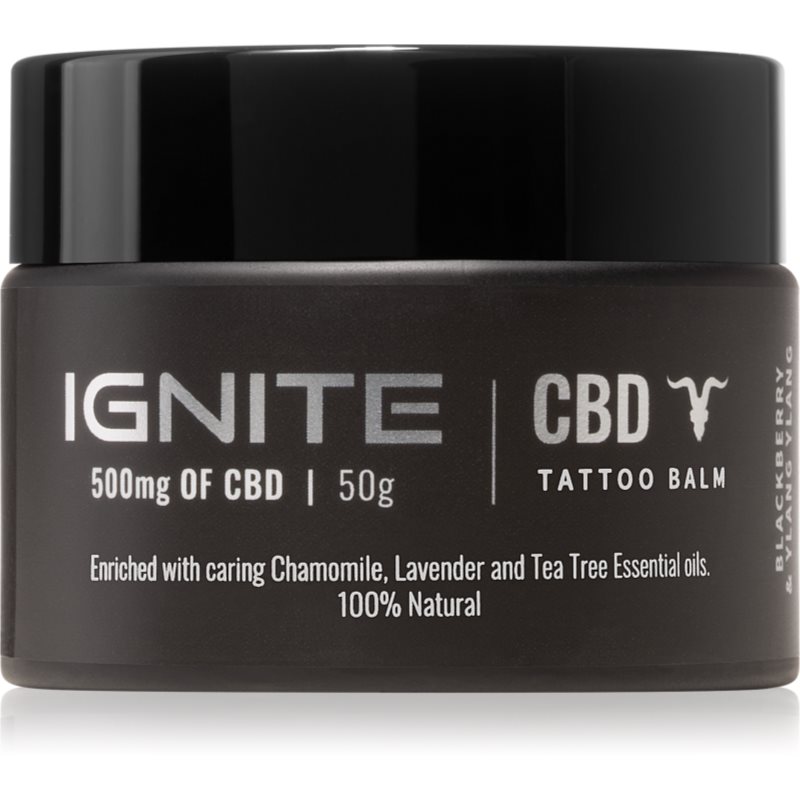 

Ignite CBD Camomile, Lavender & Tea Tree 500mg бальзам на нові татуювання