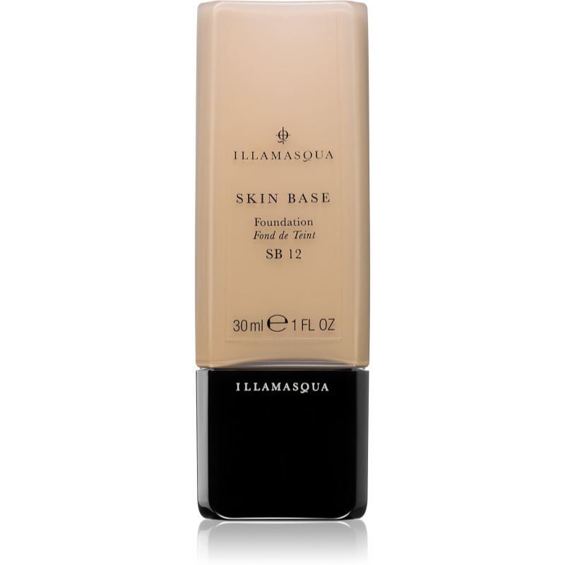 Illamasqua Skin Base dlhotrvajúci zmatňujúci make-up odtieň SB 12 30 ml