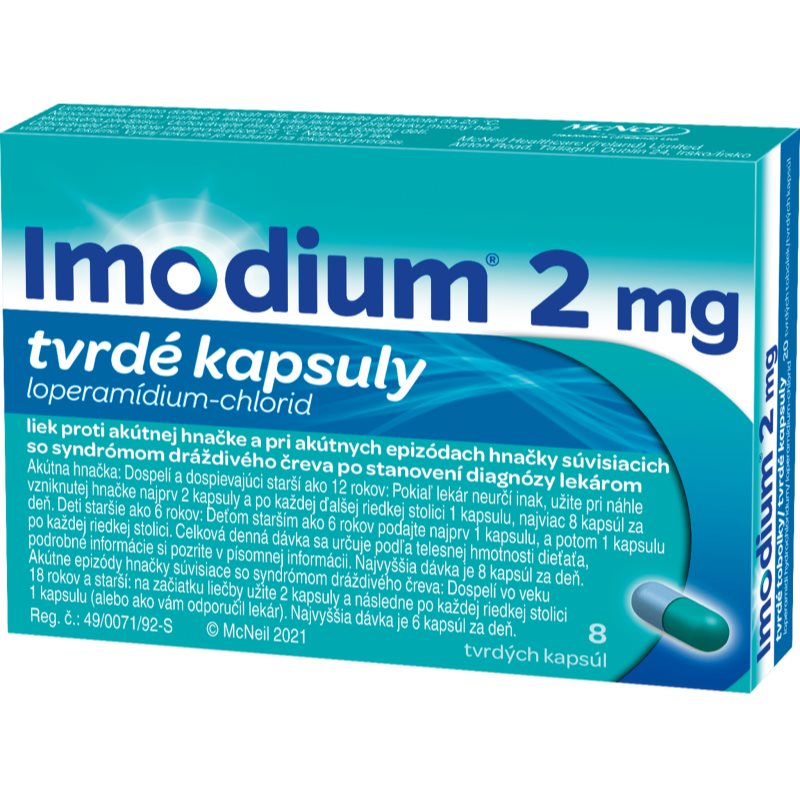 Imodium Imodium 2mg kapsule 8 ks