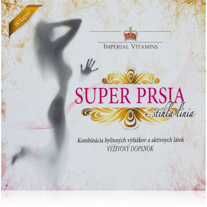 Imperial VITAMINS Super PRSA + štíhla línia kapsuly pre krásne prsia pre ženy 90 cps kúpite na Notino.sk