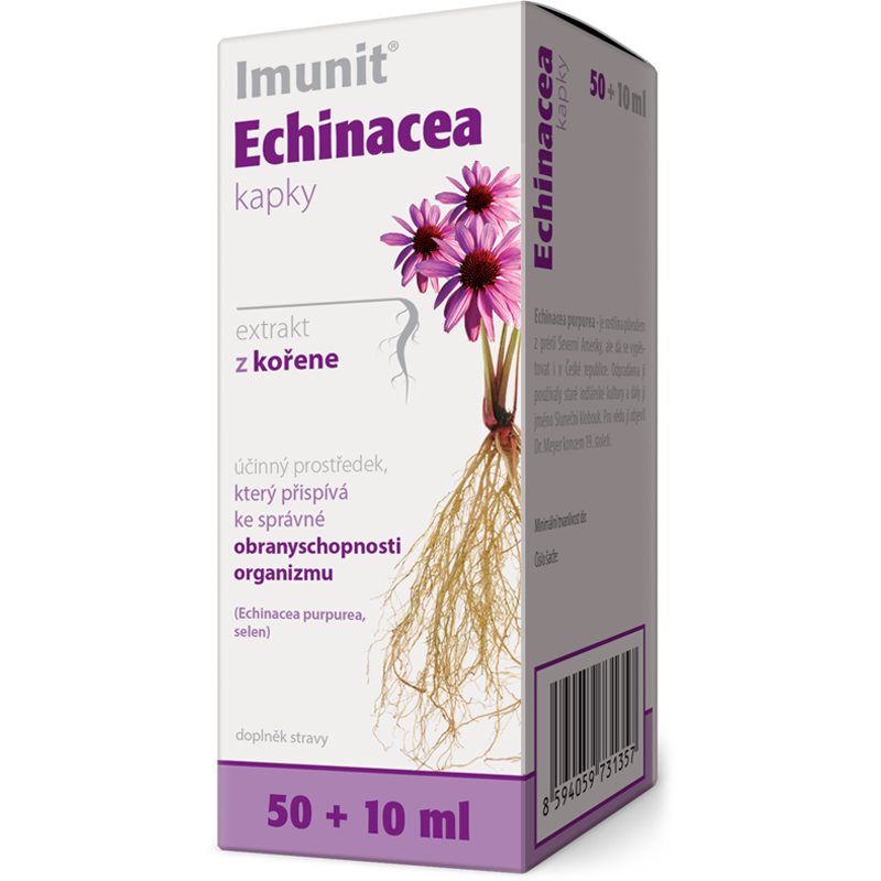 IMUNIT Echinacea drops krople na wsparcie układu odpornościowego 60 ml
