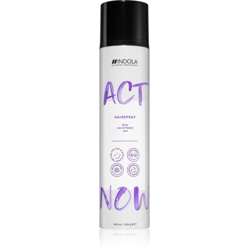 Indola Act Now! Hairspray Medium-hold Hairspray 300 Ml