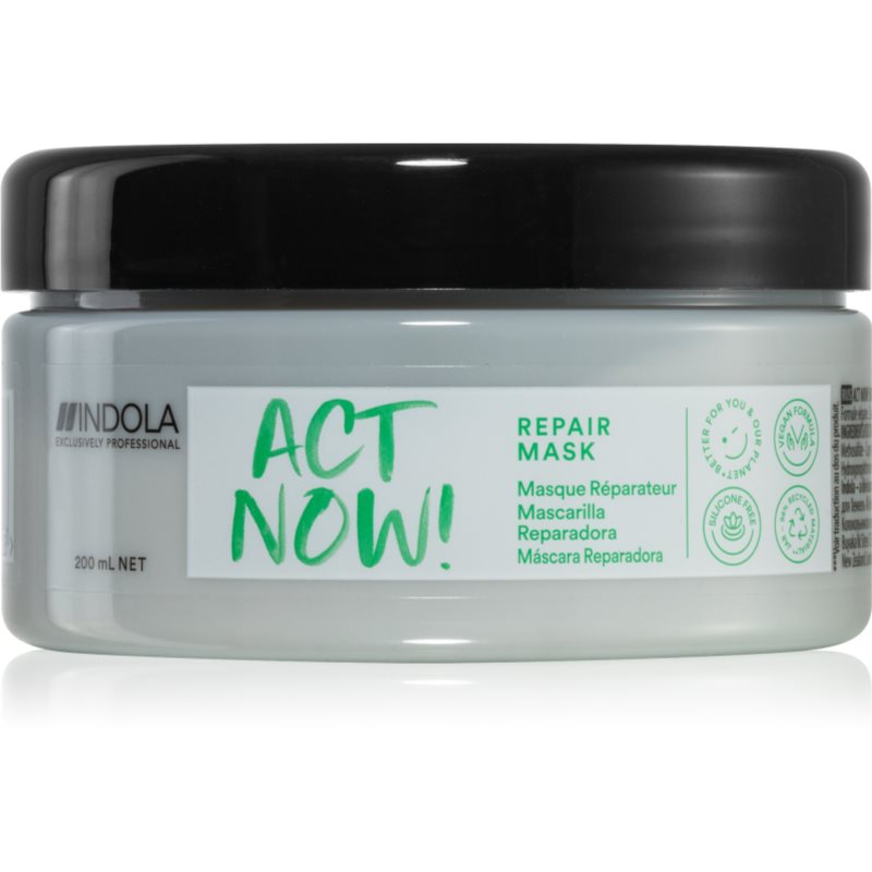 Indola Act Now! Repair Deeply Regenerating Mask For Hair 200 Ml
