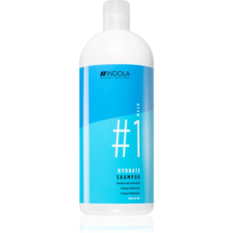 Indola Hydrate Moisturising Shampoo For Dry And Normal Hair 1500 Ml